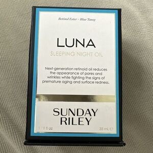 FULL SIZED, never opened Sunday Riley Luna Sleeping Night Oil